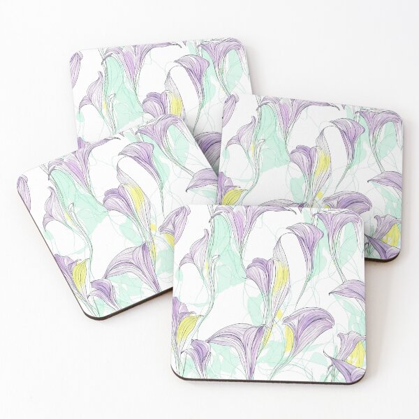 Item preview, Calla Lily flowers pattern designed and sold by CoolPixels.