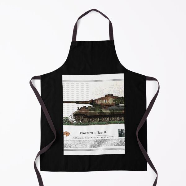 Item preview, Panzer VI B Tiger II - Kurt Knispel 1945 Graphic designed and sold by vaidag-arnett.