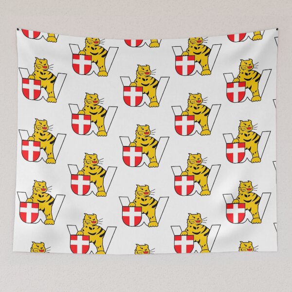 Item preview, sPzAbt 506 Heavy Panzer Battalion - Tiger W - White Border - Clean Style designed and sold by vaidag-arnett.