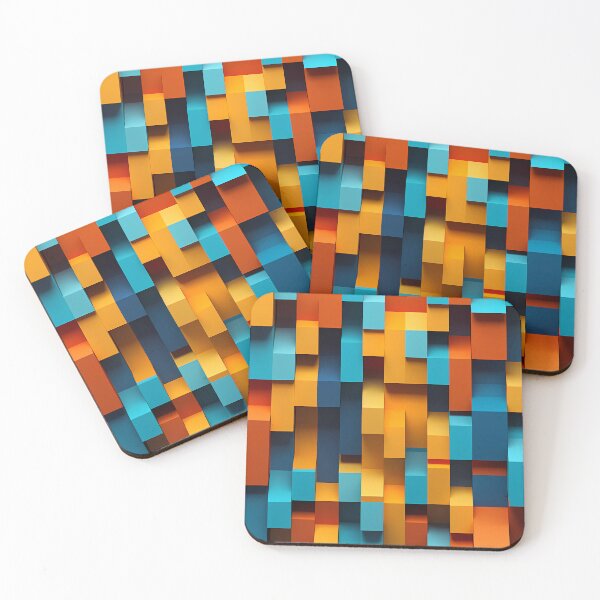 Item preview, rectangle blocks Design designed and sold by Cha-house.