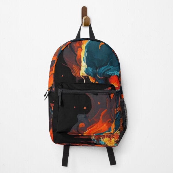 Item preview, Flaming skull designed and sold by rohlmanche.