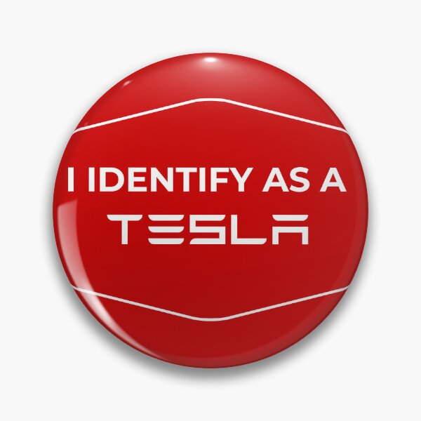 Item preview, I identify as a tesla funny car bumper designed and sold by Wordsmith-Wear.