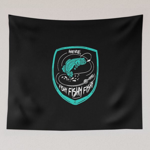 Item preview, Here, Fishy Fishy Fishy - Fish Fishing Lake Angler designed and sold by anziehend.