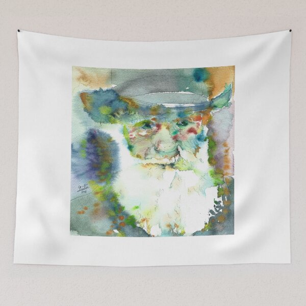 Item preview, CHARLES DARWIN - watercolor portrait.7 designed and sold by lautir.