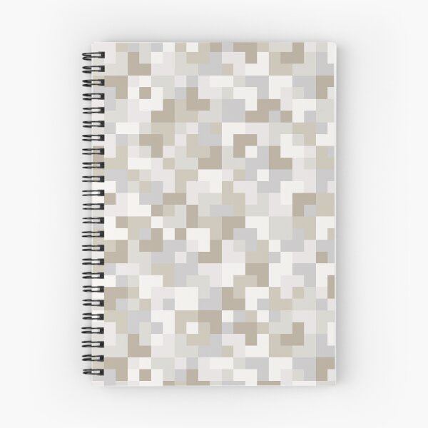 Item preview, Playing with small checks - pixelated checkerboard - random check pattern - cold neutrals designed and sold by Muxune.