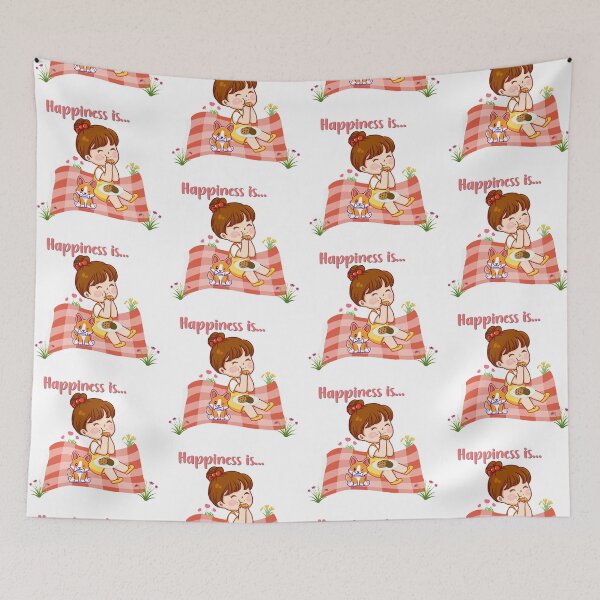 Item preview, Happiness Is... Gifts For Dog Lovers and Cookie Lovers designed and sold by kassiekewl.
