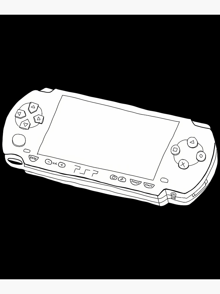 PlayStation Portable (PSP) Dimensions & Drawings