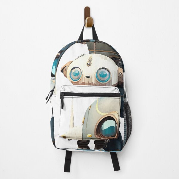 Item preview, Cute Vintage Robot with Sidekick designed and sold by katriceseago.