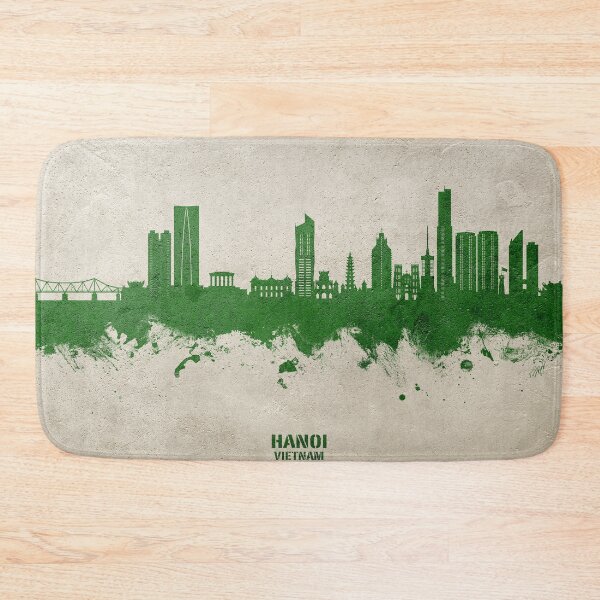 Item preview, Hanoi (Saigon) Vietnam Skyline designed and sold by ArtPrints.