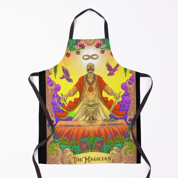 Item preview, The Magician Tarot Illustration designed and sold by WOLForDEER.