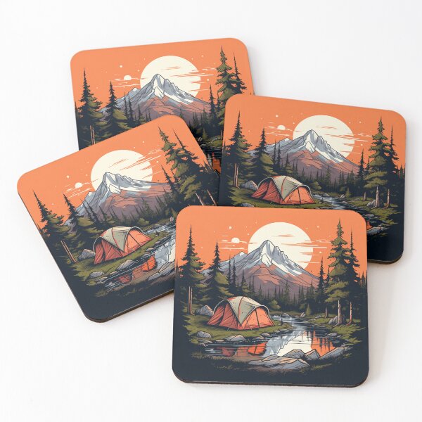 Item preview, camping outdoor designed and sold by patternshoprad.