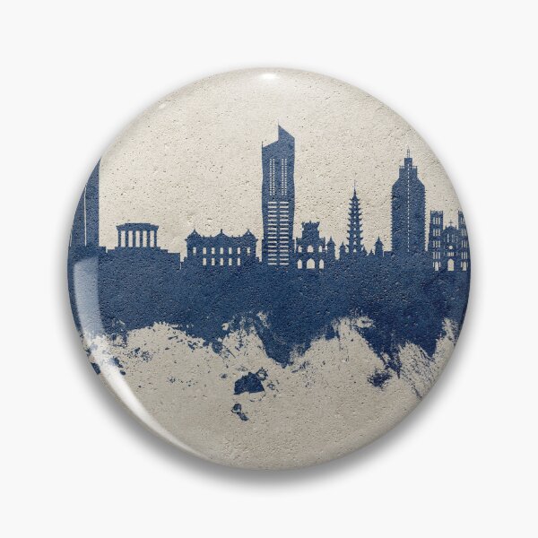 Item preview, Hanoi (Saigon) Vietnam Skyline designed and sold by ArtPrints.