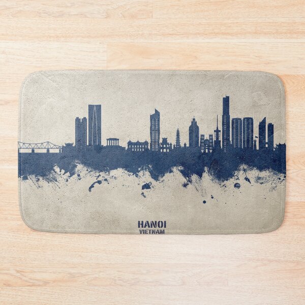 Item preview, Hanoi (Saigon) Vietnam Skyline designed and sold by ArtPrints.