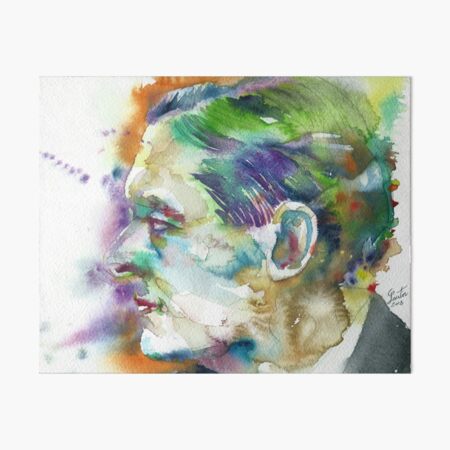 Item preview, T. S. ELIOT - watercolor portrait.3 designed and sold by lautir.