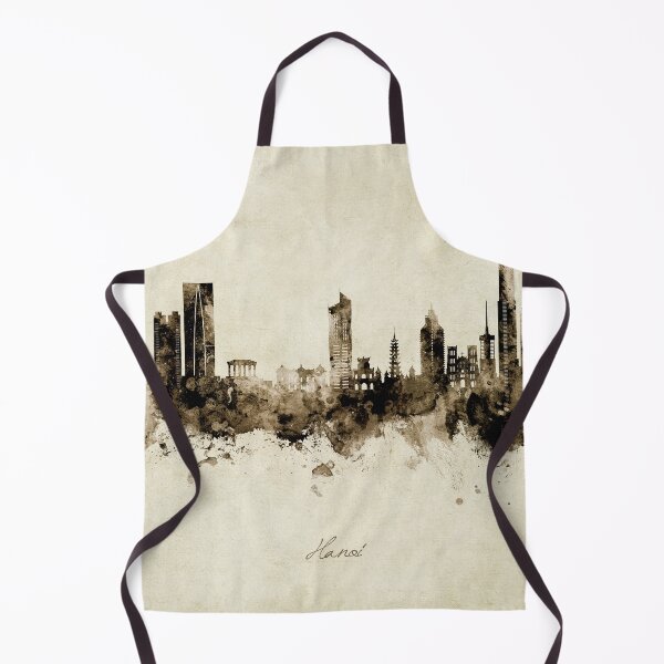 Item preview, Hanoi (Saigon) Vietnam Skyline designed and sold by ArtPrints.