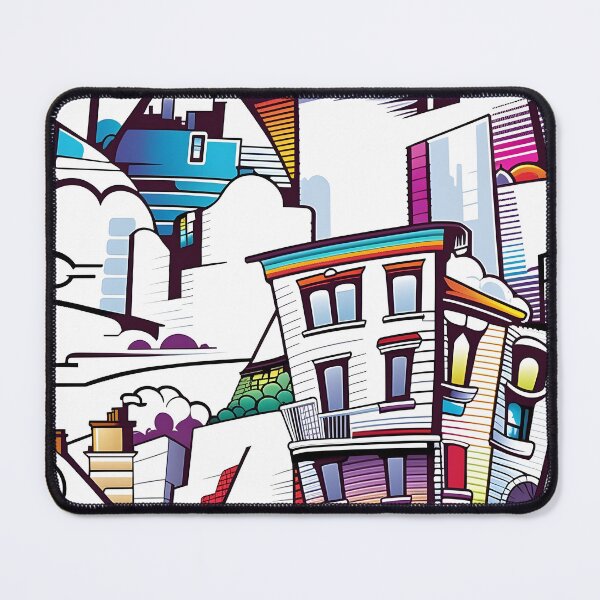 Item preview, Abstract Cityscape I designed and sold by DevemDavam.