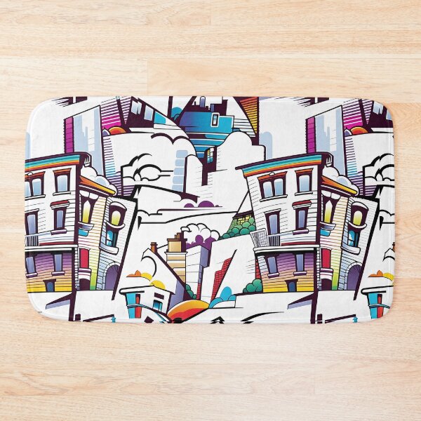 Item preview, Abstract Cityscape I designed and sold by DevemDavam.