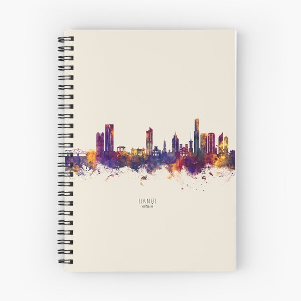 Item preview, Hanoi (Saigon) Vietnam Skyline designed and sold by ArtPrints.