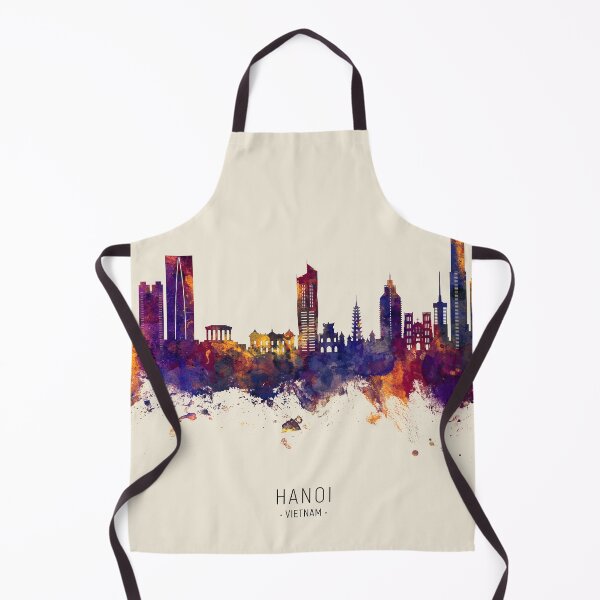 Item preview, Hanoi (Saigon) Vietnam Skyline designed and sold by ArtPrints.
