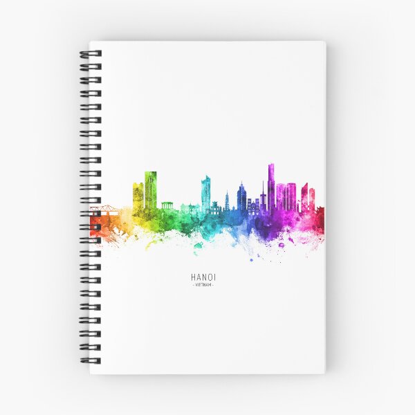 Item preview, Hanoi (Saigon) Vietnam Skyline designed and sold by ArtPrints.
