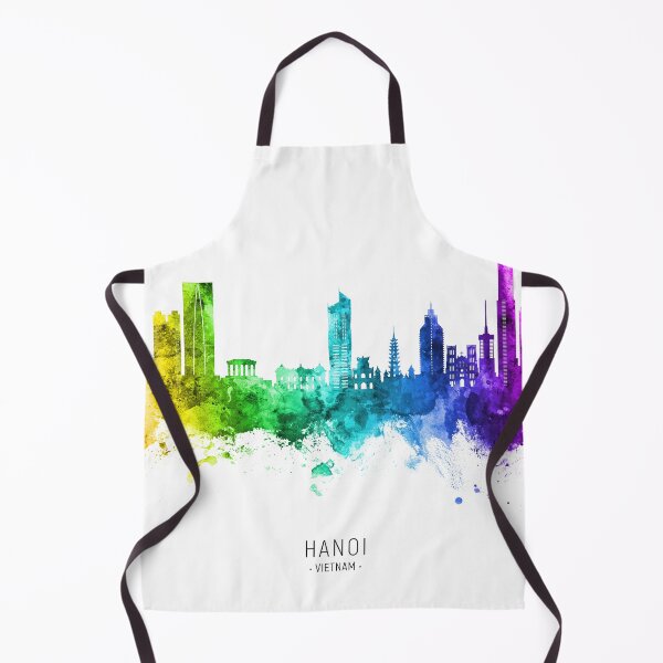 Item preview, Hanoi (Saigon) Vietnam Skyline designed and sold by ArtPrints.