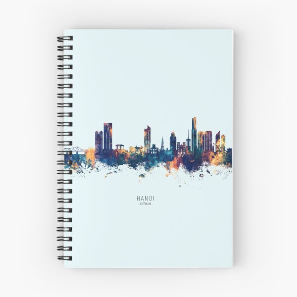 Item preview, Hanoi (Saigon) Vietnam Skyline designed and sold by ArtPrints.