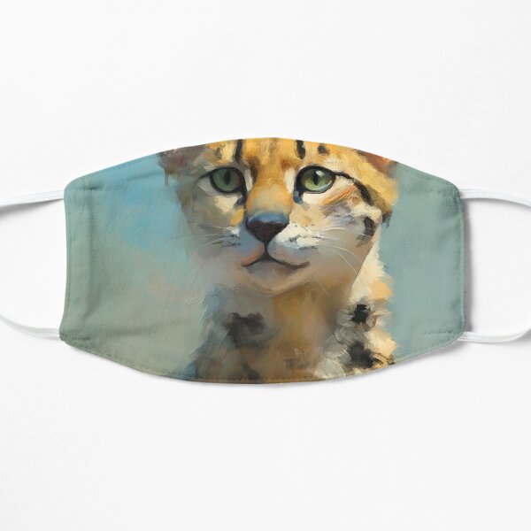 Savannah Cat, Bast, Neko, Hand Painted Mask, Serval, Cat Mask