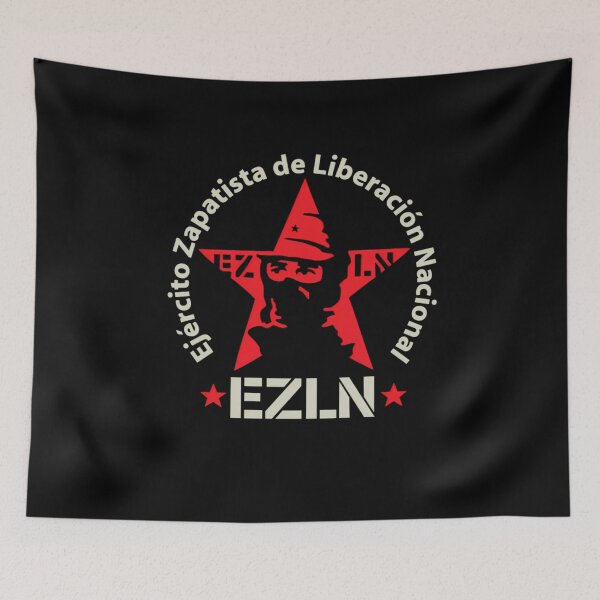 Item preview, Ezln Zapatistas Red Star Slogan 11 Graphic Tee 	s  	 designed and sold by hchaxkzvl90.
