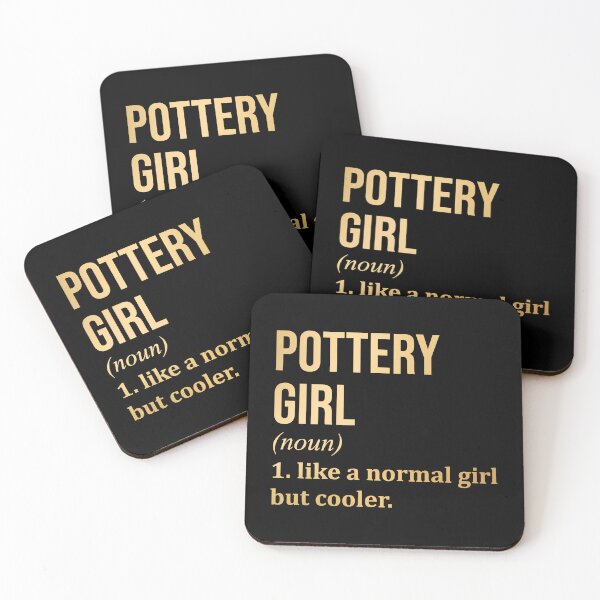 Item preview, Pottery Girl Definition in Gold designed and sold by XCIV.