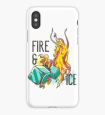 Fire & Ice iPhone Case