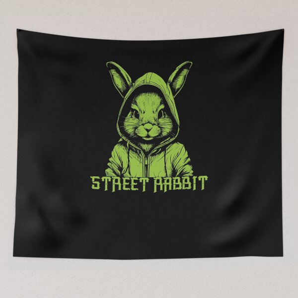 Item preview, Road Rabbit - Yellow-green designed and sold by Soulemotion.