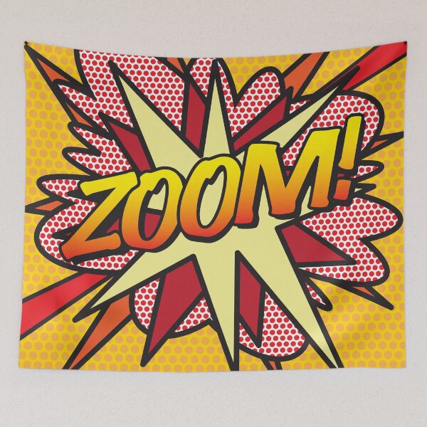 Item preview, ZOOM Comic Book Pop Art Fun Retro designed and sold by theimagezone.