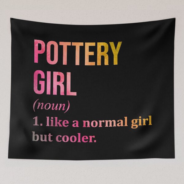 Item preview, Pottery Girl Definition in Watercolor designed and sold by XCIV.