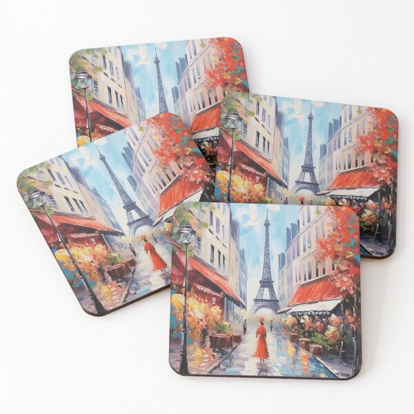Item preview, Paris cafe street  designed and sold by melvinrouse.