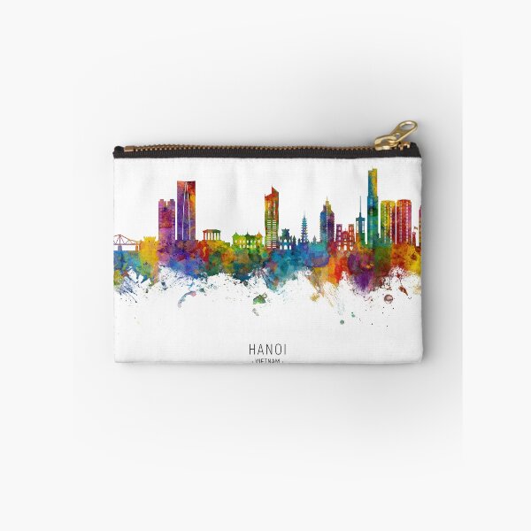 Item preview, Hanoi (Saigon) Vietnam Skyline designed and sold by ArtPrints.