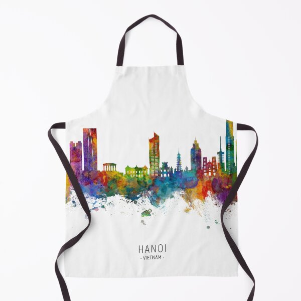 Item preview, Hanoi (Saigon) Vietnam Skyline designed and sold by ArtPrints.