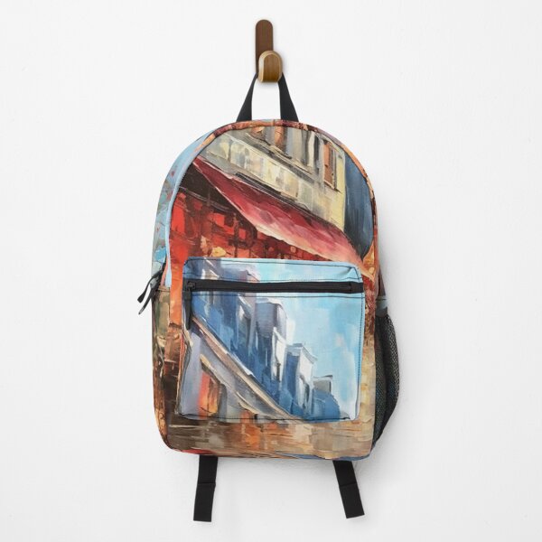 Item preview, Paris cafe street art painting designed and sold by melvinrouse.
