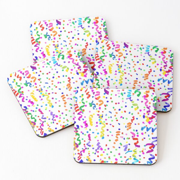 Item preview, Spiral Confetti Birthday Colouful designed and sold by Deanmindvortex.