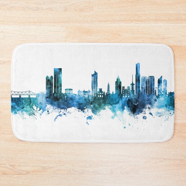 Item preview, Hanoi (Saigon) Vietnam Skyline designed and sold by ArtPrints.