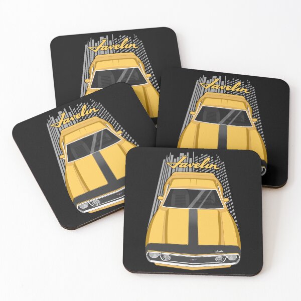 Artikelvorschau, AMC Javelin AMX – Mellow Yellow entworfen und verkauft von AdrieneBac.