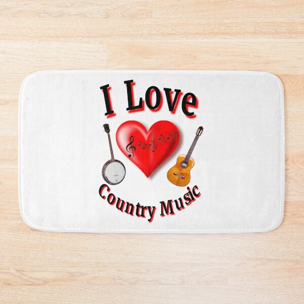 Item preview,  I Love Country Music  1 designed and sold by LylaBat.