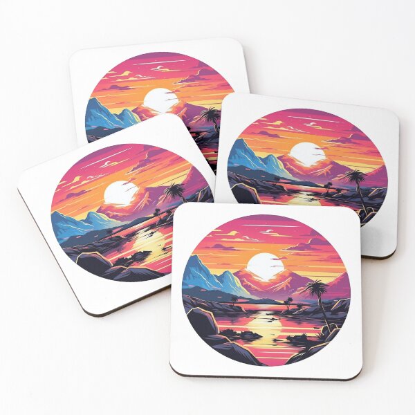Item preview, Sunset Serenity, Desert Landscape designed and sold by LeenHaus.
