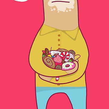 Artwork thumbnail, YOLO - Eat all the candy in the world by Jonas Welin