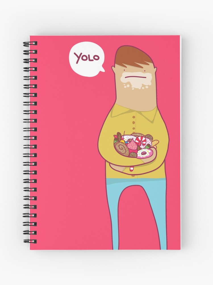 Thumbnail 1 of 3, Journal, YOLO - Eat all the candy in the world designed and sold by jonaswelin.