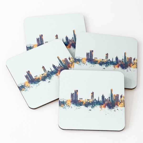 Item preview, Hanoi (Saigon) Vietnam Skyline designed and sold by ArtPrints.