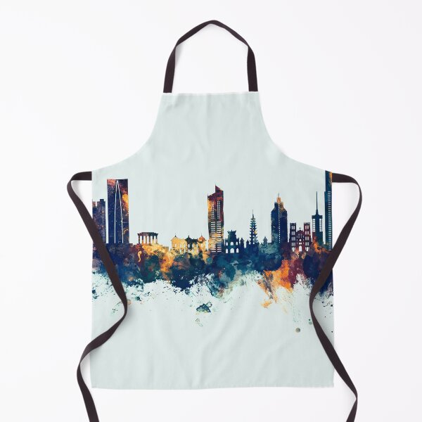 Item preview, Hanoi (Saigon) Vietnam Skyline designed and sold by ArtPrints.