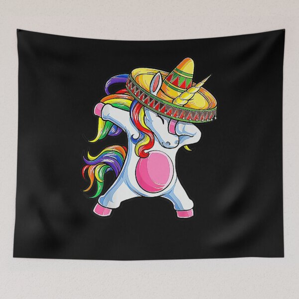 Item preview, Dabbing Unicorn Cinco De Mayo Kids Girls Women Mexican designed and sold by VivianneCremin.