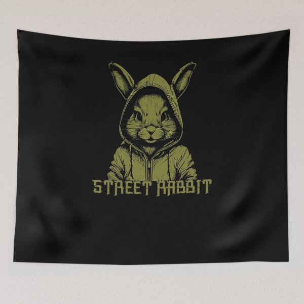 Item preview, Streets Rabbit - Olive designed and sold by Soulemotion.