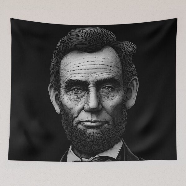 Item preview, abraham lincoln designed and sold by lillyrise.