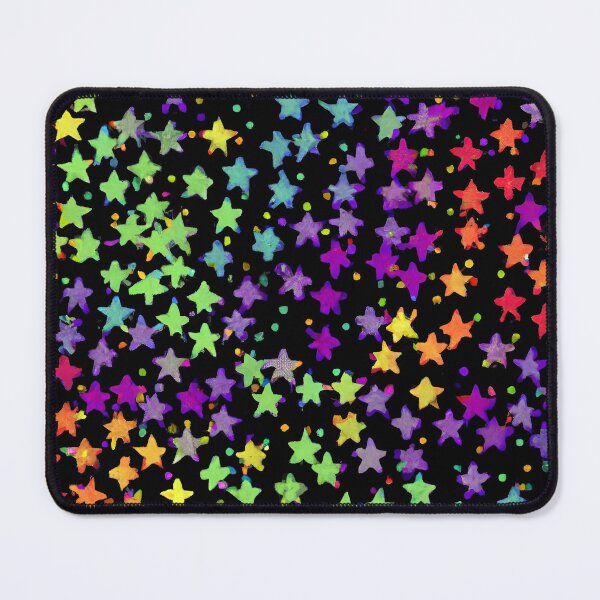 Item preview, Stars Neon Color Pattern Abstract Rainbow designed and sold by Deanmindvortex.